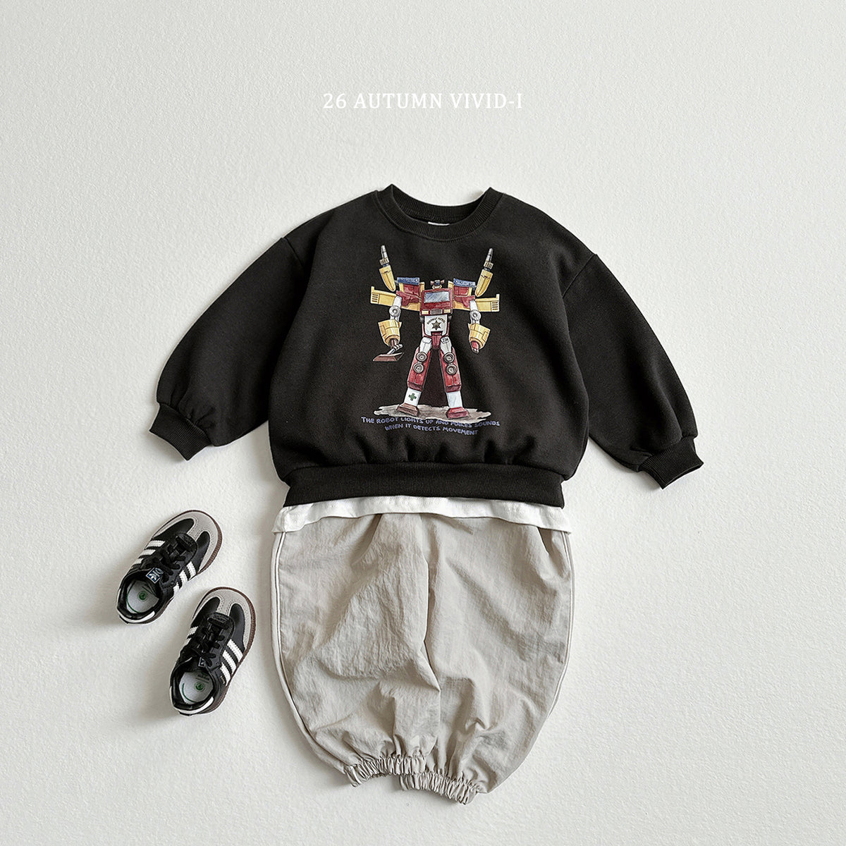 【秋のPRE-ODER 5%OFF】08.Side Stripe Label Windbreaker Jogger Pants