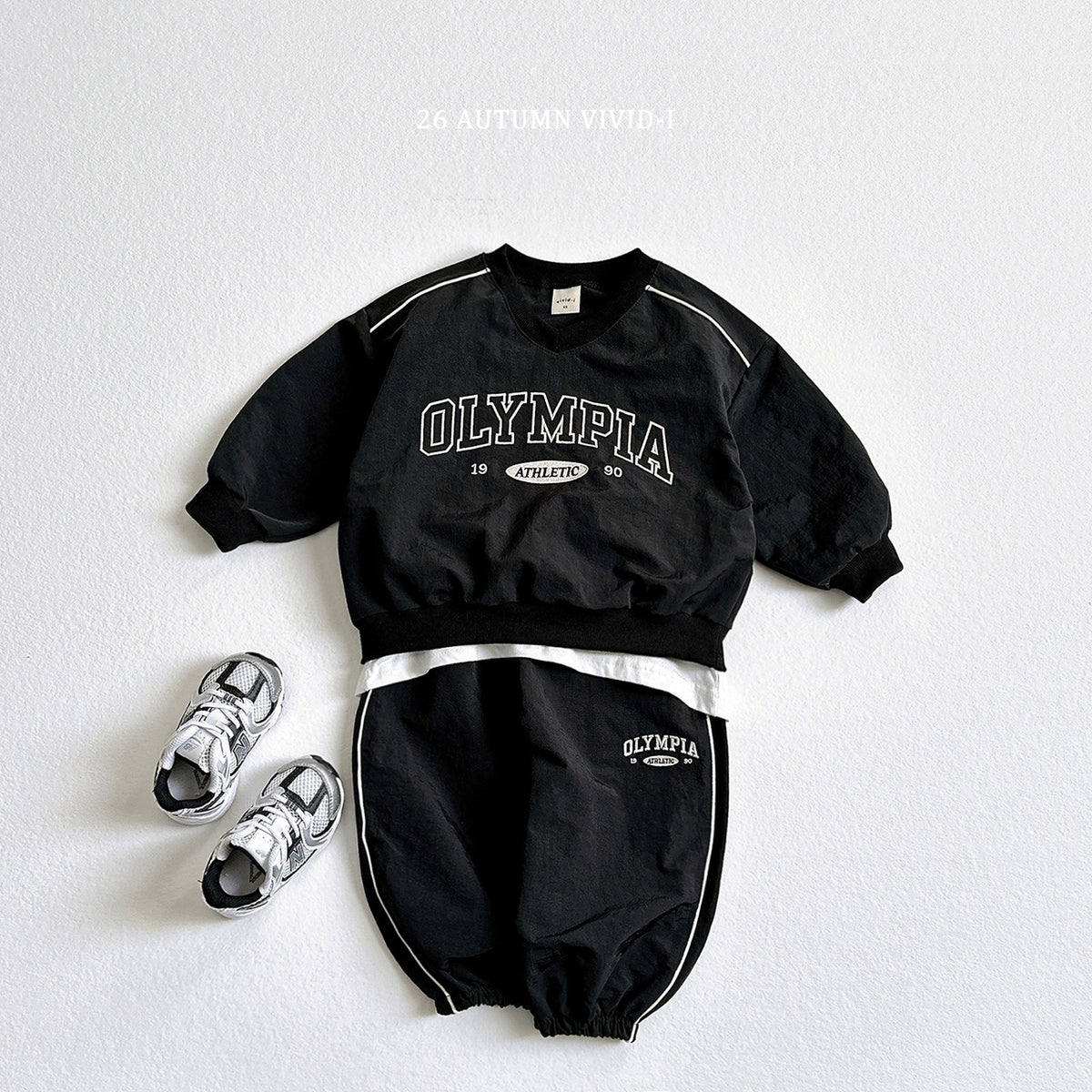【秋のPRE-ODER 5%OFF】06.Olympia Windbreaker Jogger Pants