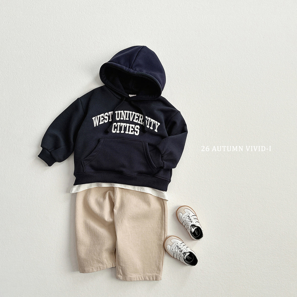 【秋のPRE-ODER 5%OFF】66.West Hooded Sweatshirt
