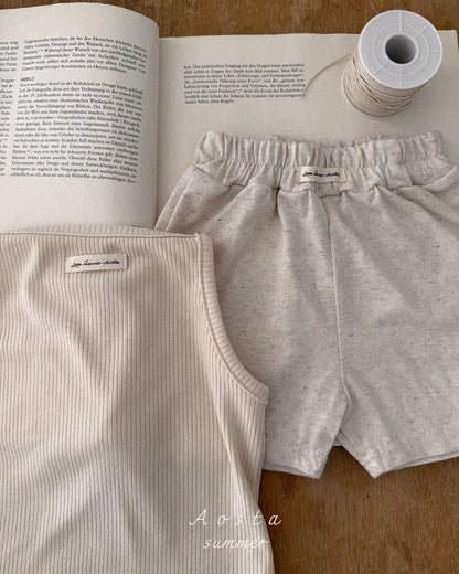 【PREORDER受付終了、ご希望はお問い合わせください。】39.Linen Shorts