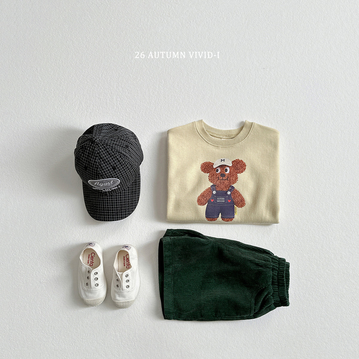【秋のPRE-ODER 5%OFF】105.August Check Cap