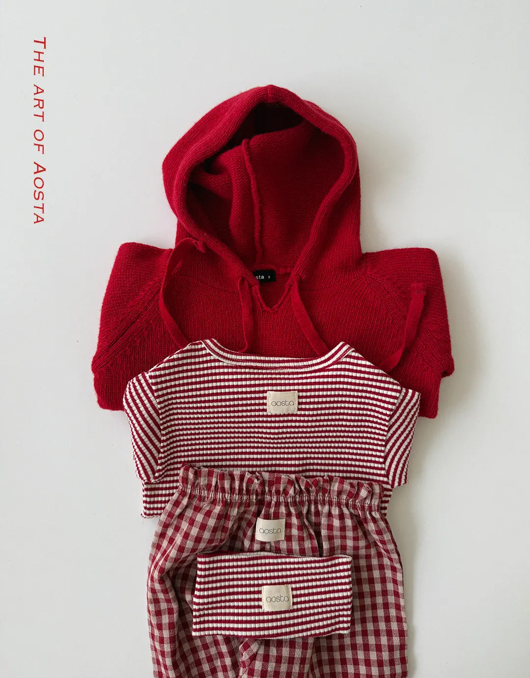 【秋のPRE-ODER 5%OFF】10.Knit Cookie Hoodie