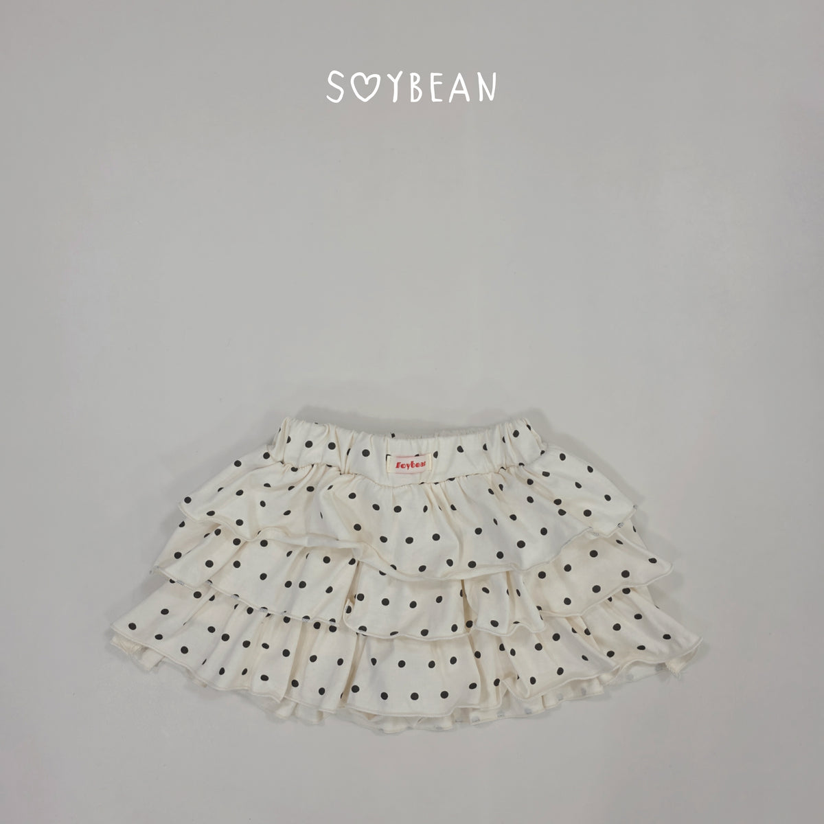 【秋のPRE-ODER 5%OFF】78.Dot Tiered Skirt (5 Sizes)