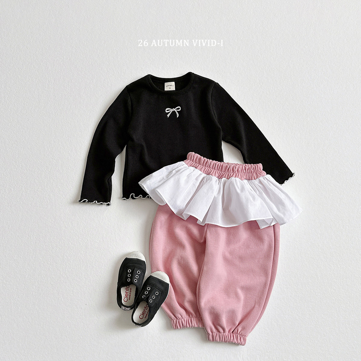 【秋のPRE-ODER 5%OFF】24.Tutu Frill Jogger Pants