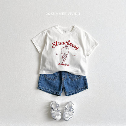 【PREORDER受付終了、ご希望はお問い合わせください。】53.Ice Cream ShortSleeve Tee