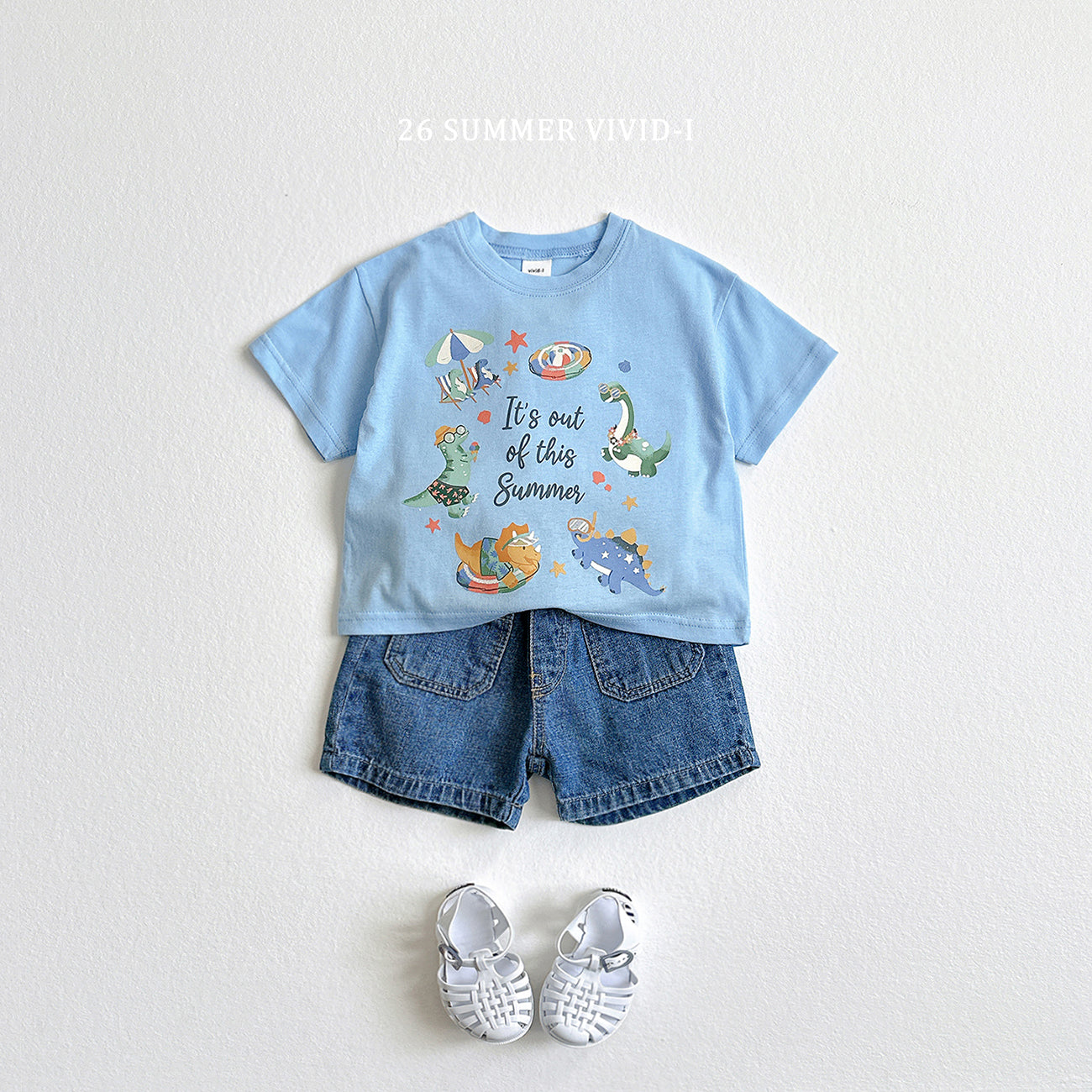 【PREORDER受付終了、ご希望はお問い合わせください。】47.Vacance Dino ShortSleeve Tee