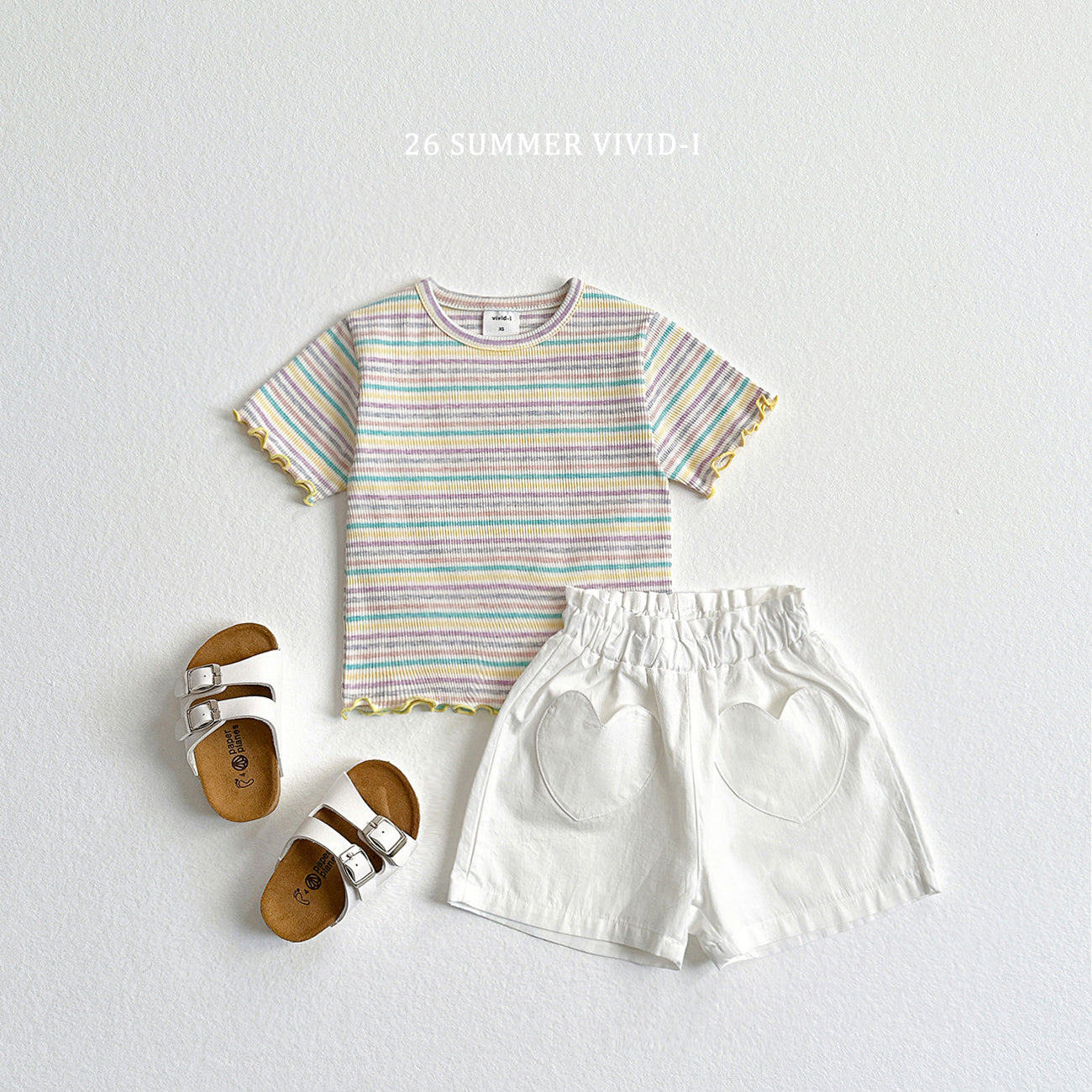 【PREORDER受付終了、ご希望はお問い合わせください。】25.Heart Pocket Shorts