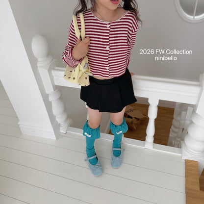 53.Pinter Frill Knee Socks