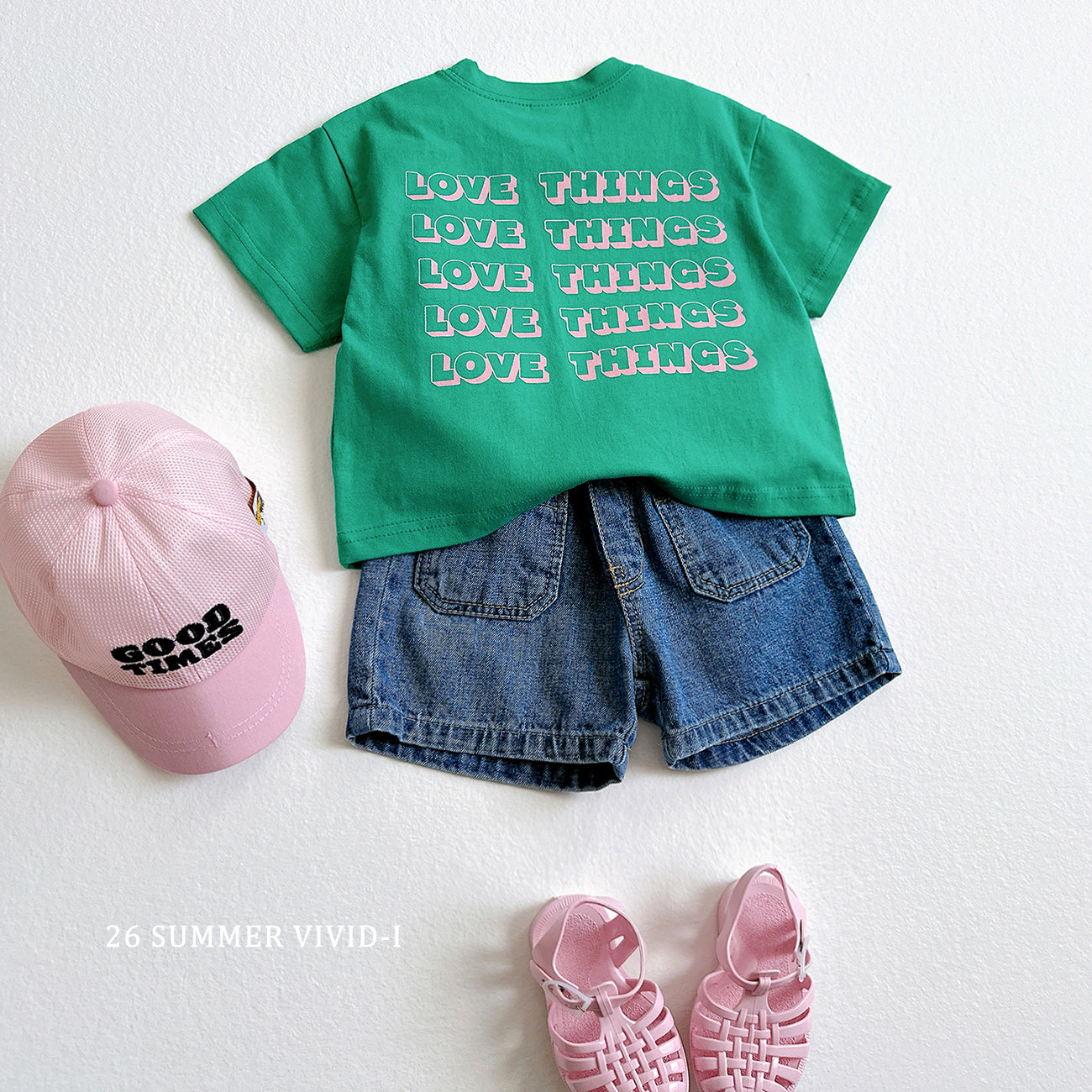 【PREORDER受付終了、ご希望はお問い合わせください。】57.Love Things ShortSleeve Tee