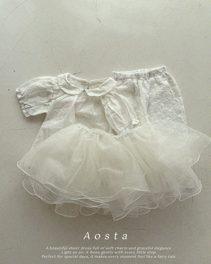 【PREORDER受付終了、ご希望はお問い合わせください。】61.Collar Blouse