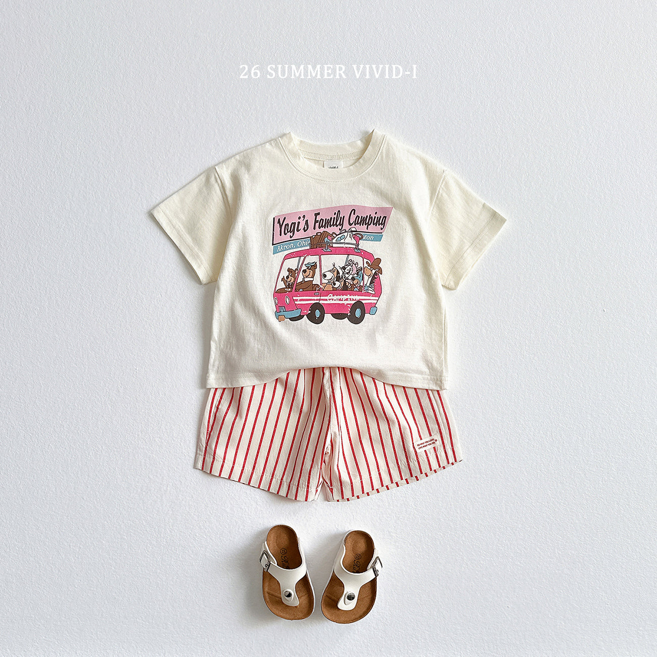 【PREORDER受付終了、ご希望はお問い合わせください。】50.Vintage Camping ShortSleeve Tee