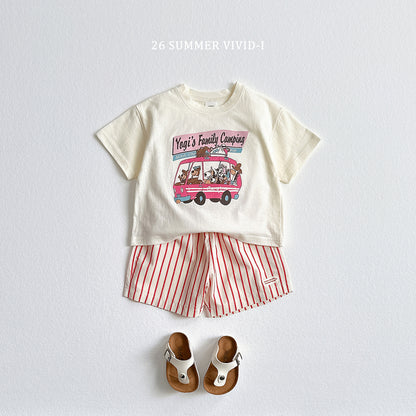 【PREORDER受付終了、ご希望はお問い合わせください。】50.Vintage Camping ShortSleeve Tee