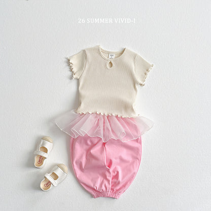 【PREORDER受付終了、ご希望はお問い合わせください。】81.Flare Hole ShortSleeve Tee