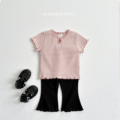 【PREORDER受付終了、ご希望はお問い合わせください。】26.Stretch Flare 7分丈 Pants