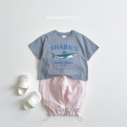 【PREORDER受付終了、ご希望はお問い合わせください。】43.Shark Silket ShortSleeve Tee