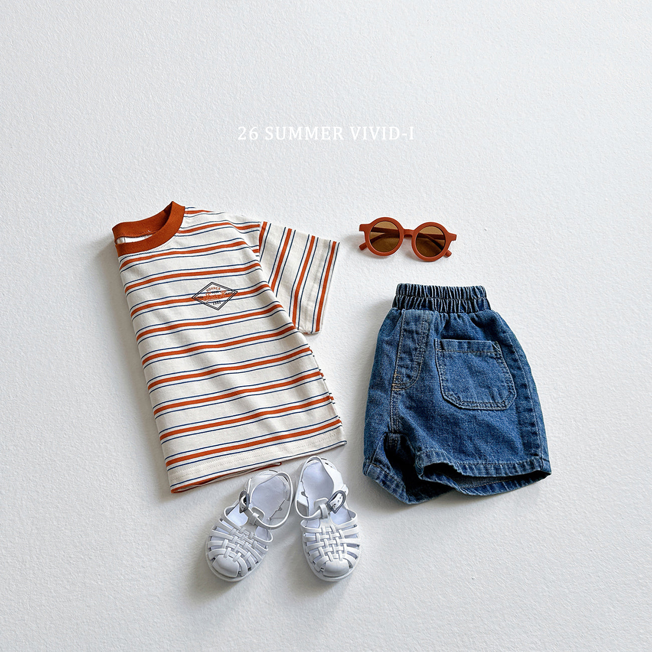【PREORDER受付終了、ご希望はお問い合わせください。】11.Slub Pocket Denim Shorts