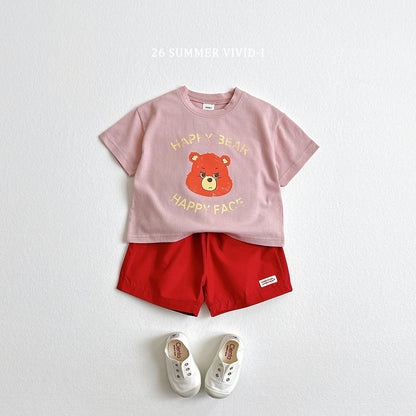 【PREORDER受付終了、ご希望はお問い合わせください。】56.Happy Bear ShortSleeve Tee