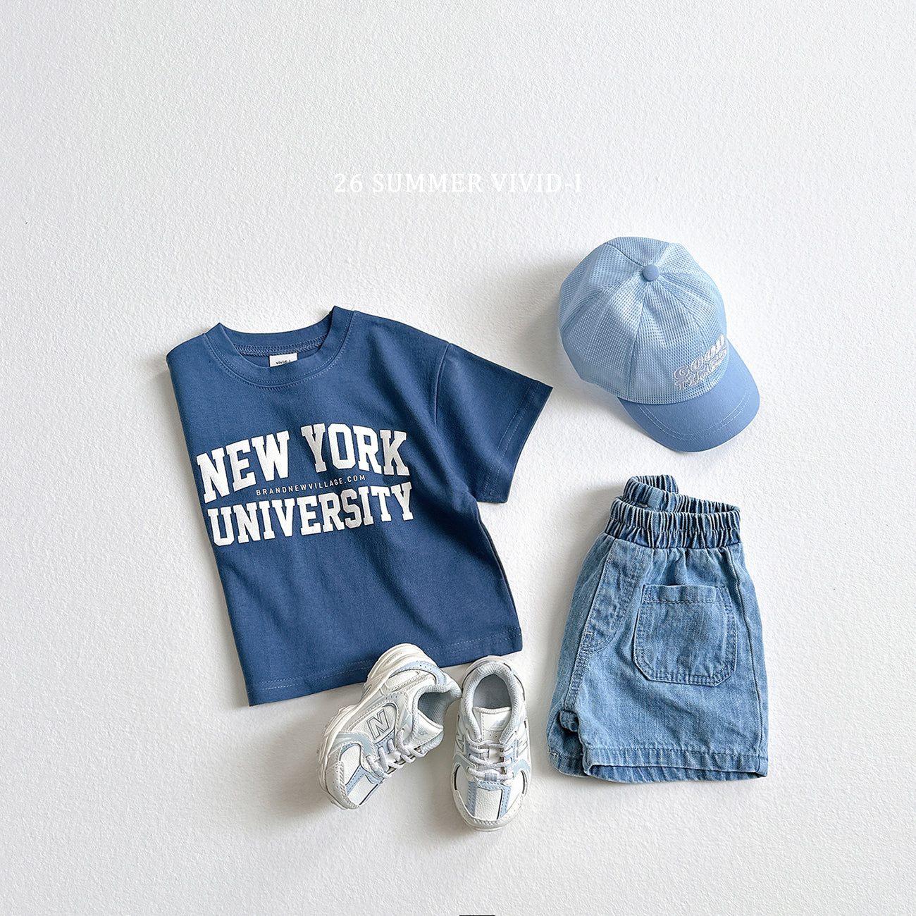 【PREORDER受付終了、ご希望はお問い合わせください。】55.New York 3D ShortSleeve Tee