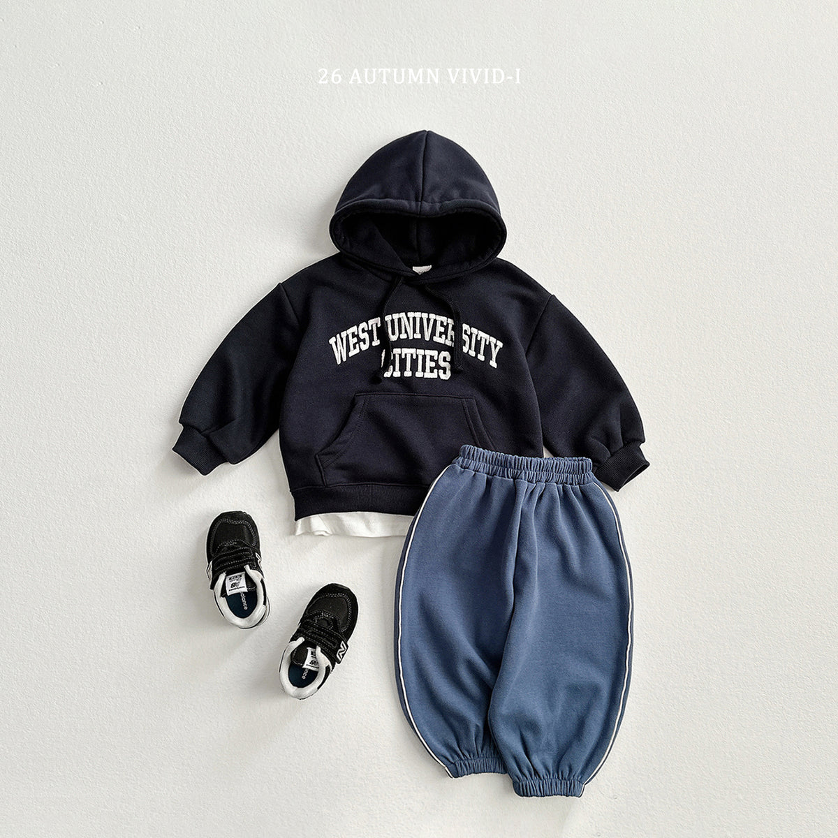 【秋のPRE-ODER 5%OFF】66.West Hooded Sweatshirt