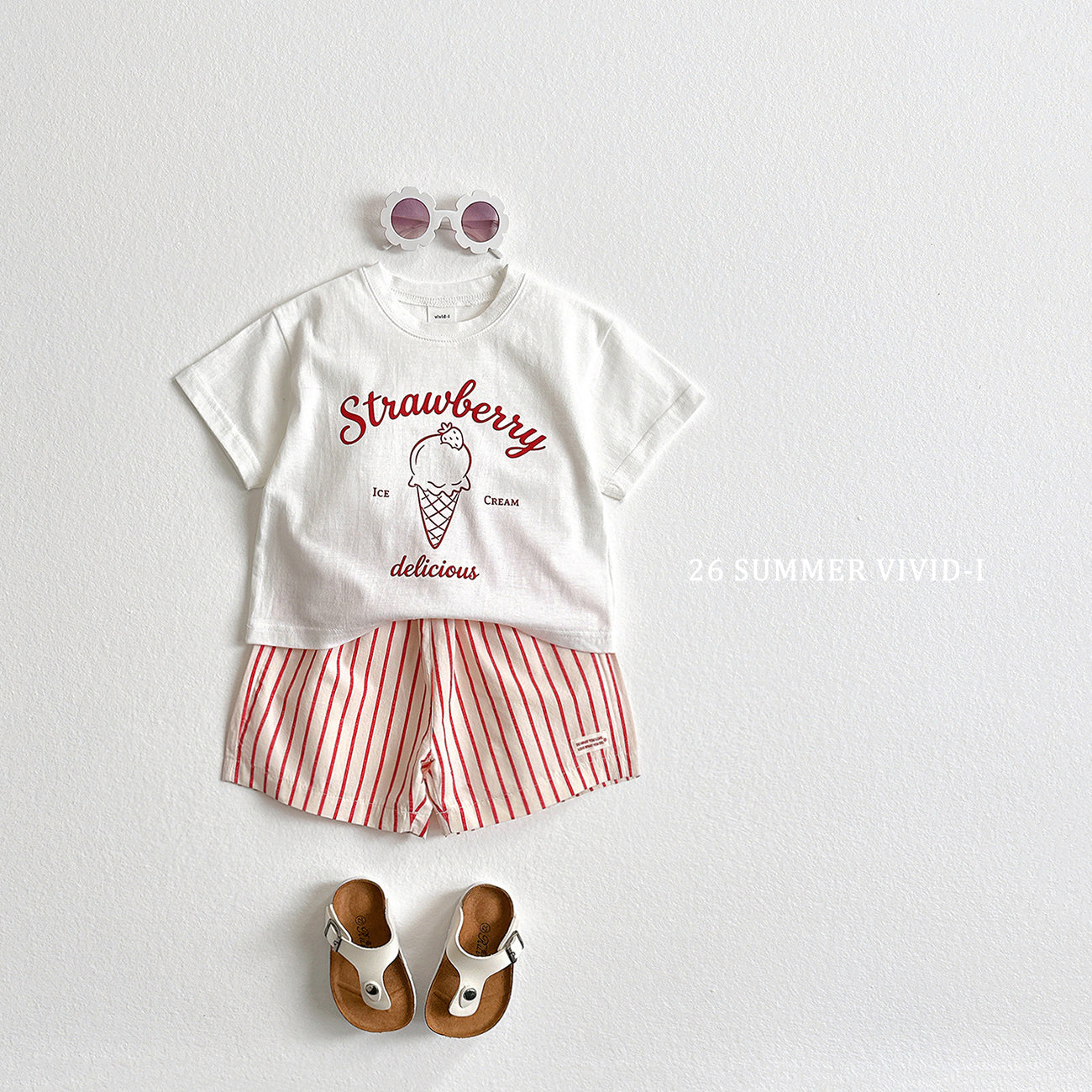 【PREORDER受付終了、ご希望はお問い合わせください。】53.Ice Cream ShortSleeve Tee