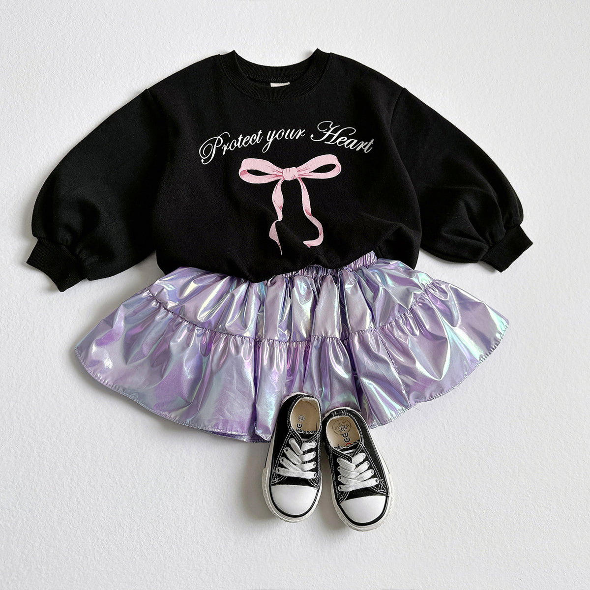 【秋のPRE-ODER 5%OFF】35.Pop Glossy Skirt