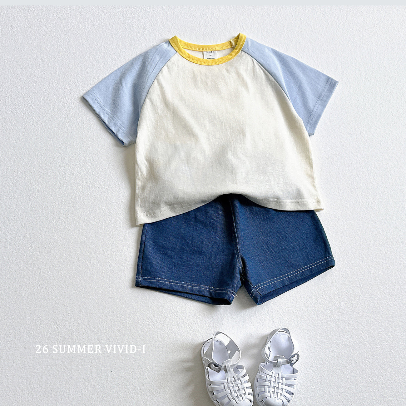 【PREORDER受付終了、ご希望はお問い合わせください。】13.Stretch Denim Shorts