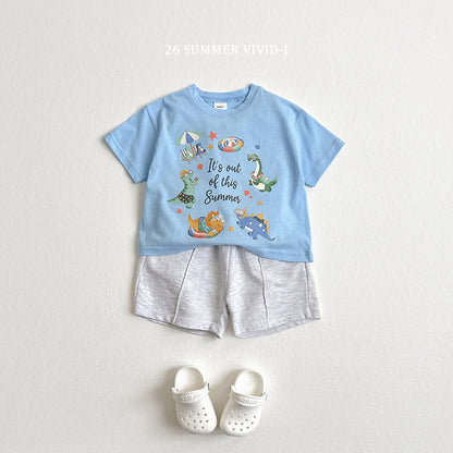 【PREORDER受付終了、ご希望はお問い合わせください。】47.Vacance Dino ShortSleeve Tee