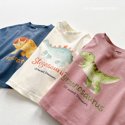 【PREORDER受付終了、ご希望はお問い合わせください。】48.Dino ShortSleeve Tee