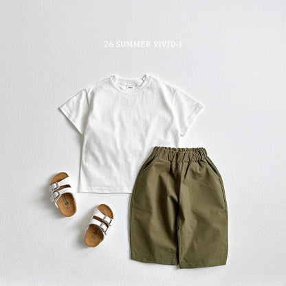 【PREORDER受付終了、ご希望はお問い合わせください。】8.[Set] 7分丈 Basic Cotton Pants