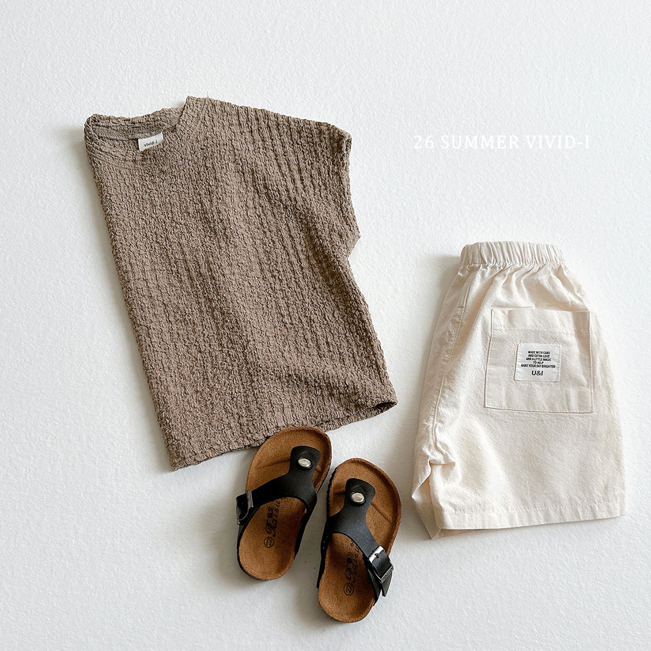 【PREORDER受付終了、ご希望はお問い合わせください。】19.Label Linen Cotton Shorts