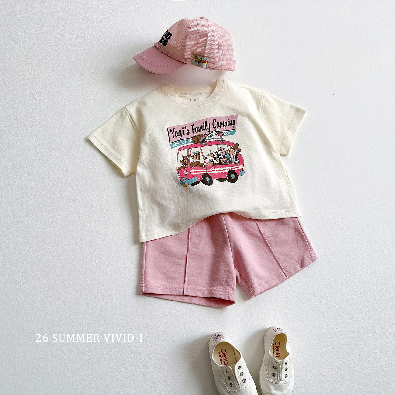 【PREORDER受付終了、ご希望はお問い合わせください。】50.Vintage Camping ShortSleeve Tee