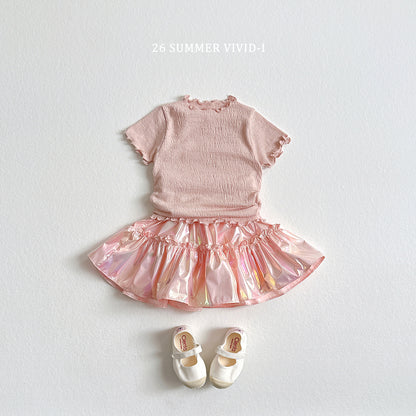 【PREORDER受付終了、ご希望はお問い合わせください。】75.Yoryu Slub Flare Tee
