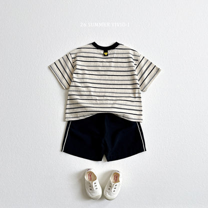 【PREORDER受付終了、ご希望はお問い合わせください。】17.Piping Crinkle Shorts