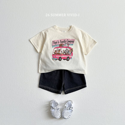 【PREORDER受付終了、ご希望はお問い合わせください。】50.Vintage Camping ShortSleeve Tee