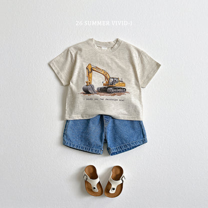 【PREORDER受付終了、ご希望はお問い合わせください。】44.Vintage Collar ShortSleeve Tee