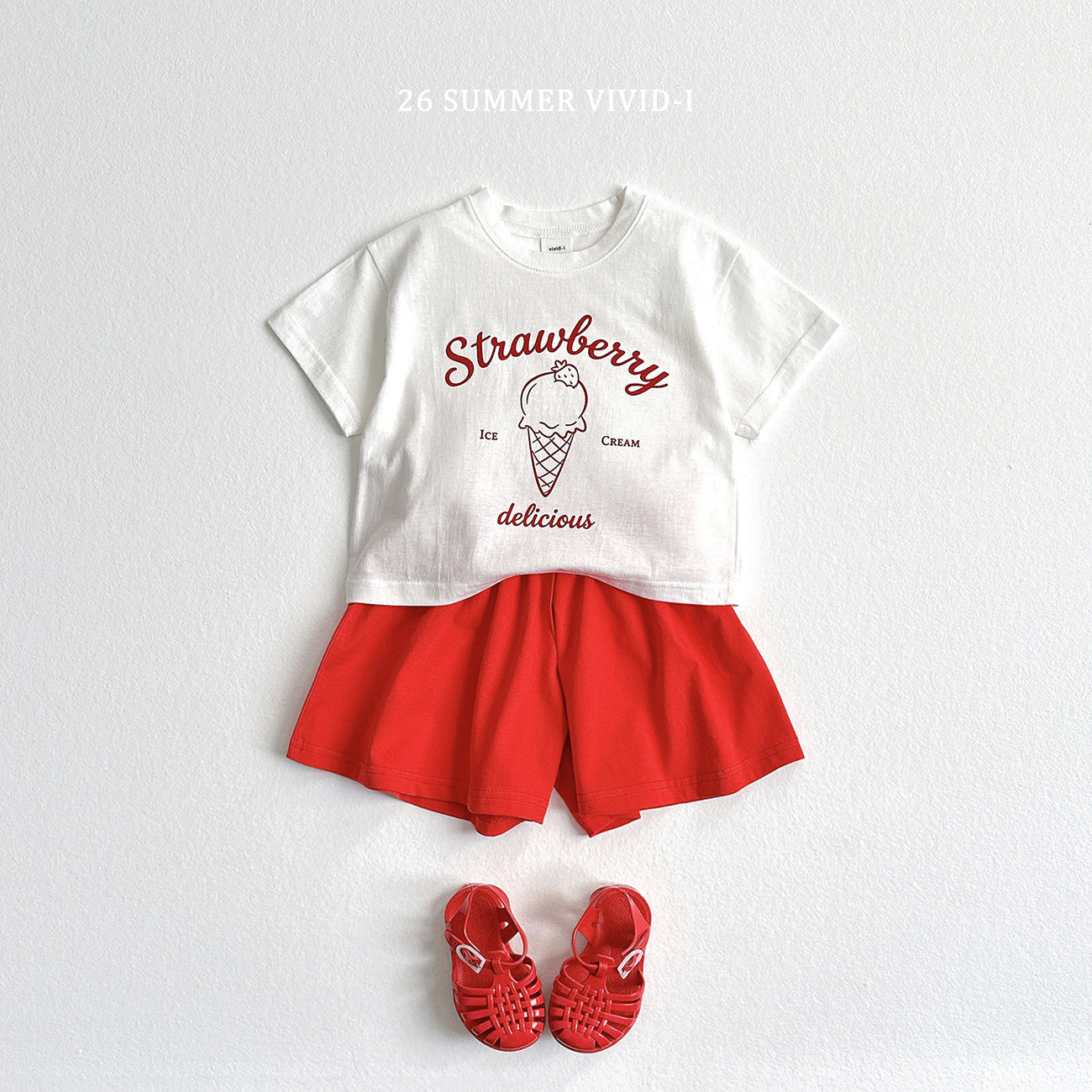 【PREORDER受付終了、ご希望はお問い合わせください。】53.Ice Cream ShortSleeve Tee