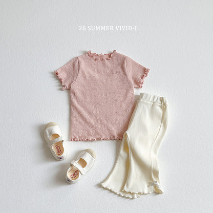 【PREORDER受付終了、ご希望はお問い合わせください。】75.Yoryu Slub Flare Tee
