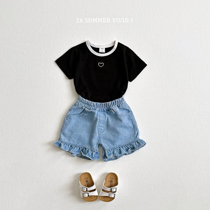 【PREORDER受付終了、ご希望はお問い合わせください。】82.Heart Punching ShortSleeve Tee