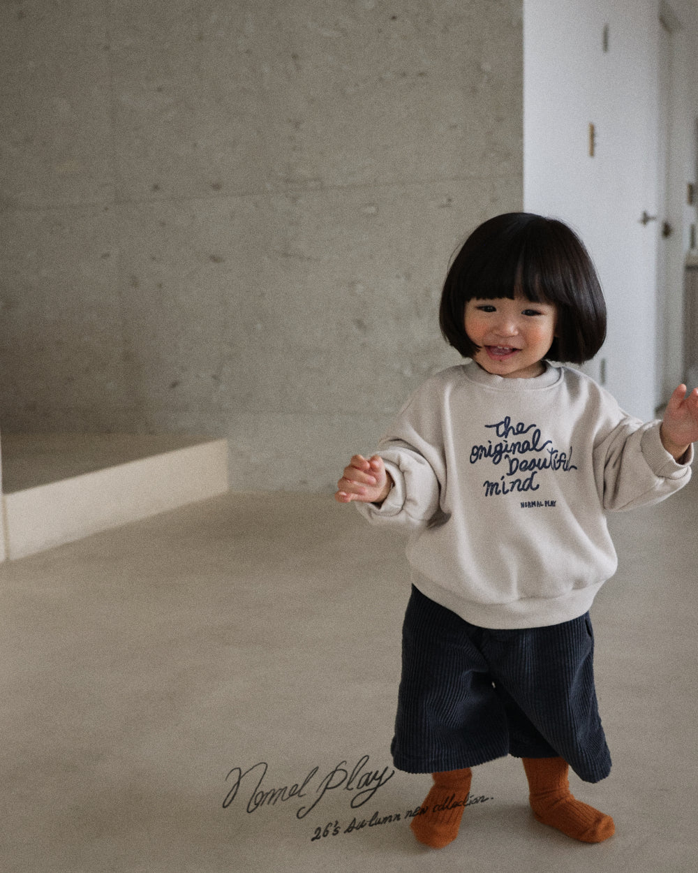 【PRE-ODER〆8.9(sun)】31.Beautiful Sweatshirt | normalplay