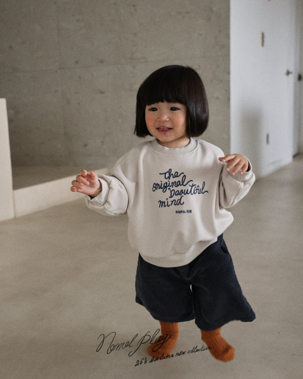 【PRE-ODER〆8.9(sun)】31.Beautiful Sweatshirt | normalplay