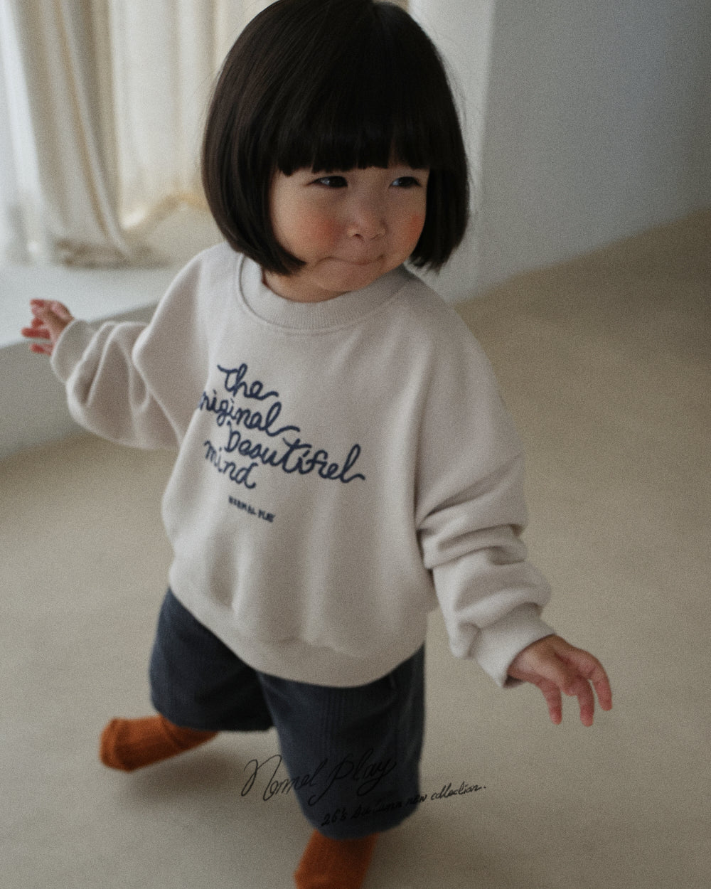 【PRE-ODER〆8.9(sun)】31.Beautiful Sweatshirt | normalplay