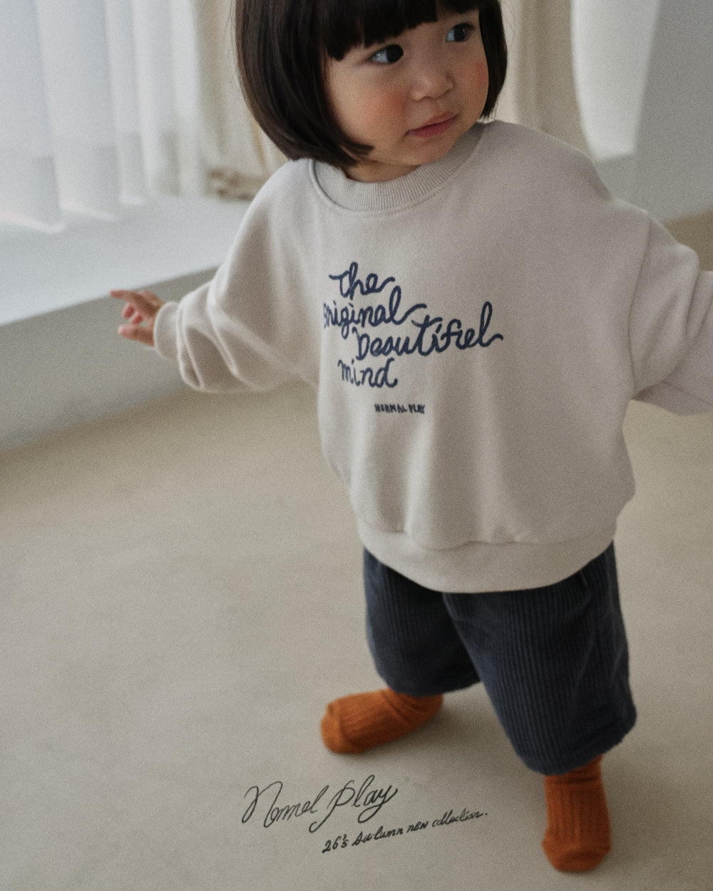 【PRE-ODER〆8.9(sun)】31.Beautiful Sweatshirt | normalplay