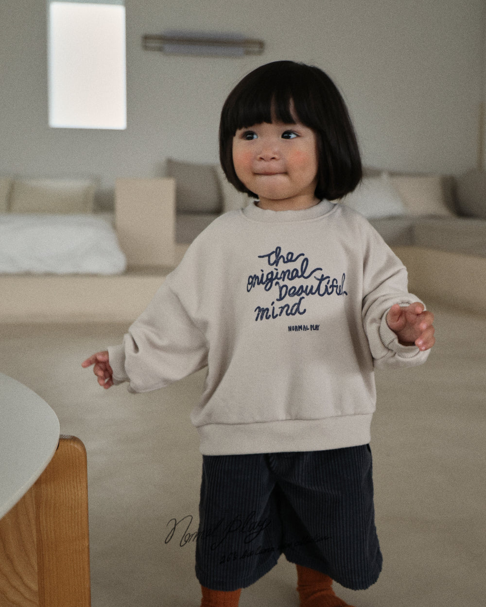 【PRE-ODER〆8.9(sun)】31.Beautiful Sweatshirt | normalplay