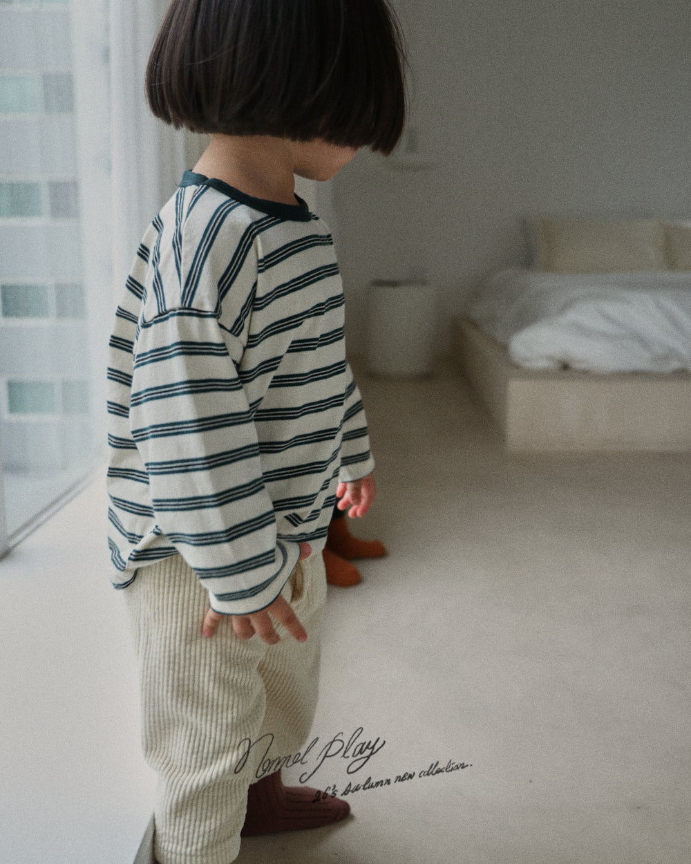 【PRE-ODER〆8.9(sun)】19.Day Stripe Tee | normalplay