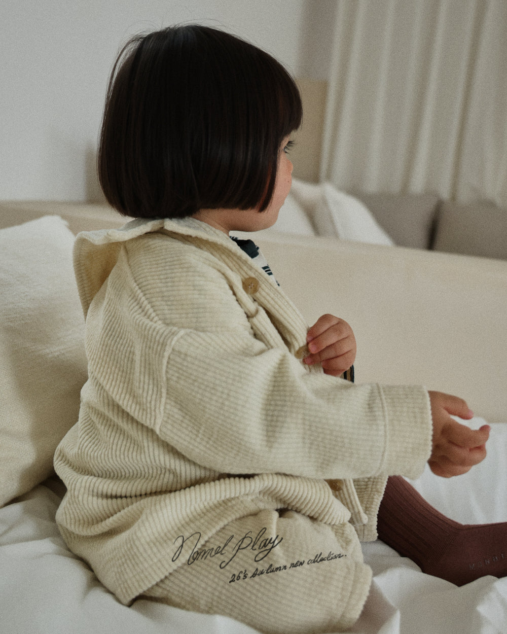 【PRE-ODER〆8.9(sun)】36.Bubble Bermuda Pants | normalplay