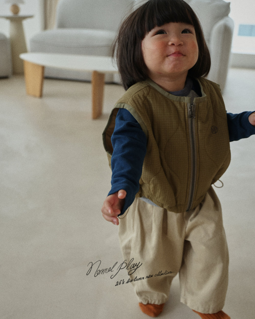 【PRE-ODER〆8.9(sun)】62.Honey Cropped Vest | normalplay