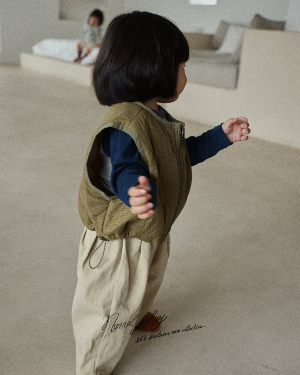 【PRE-ODER〆8.9(sun)】62.Honey Cropped Vest | normalplay