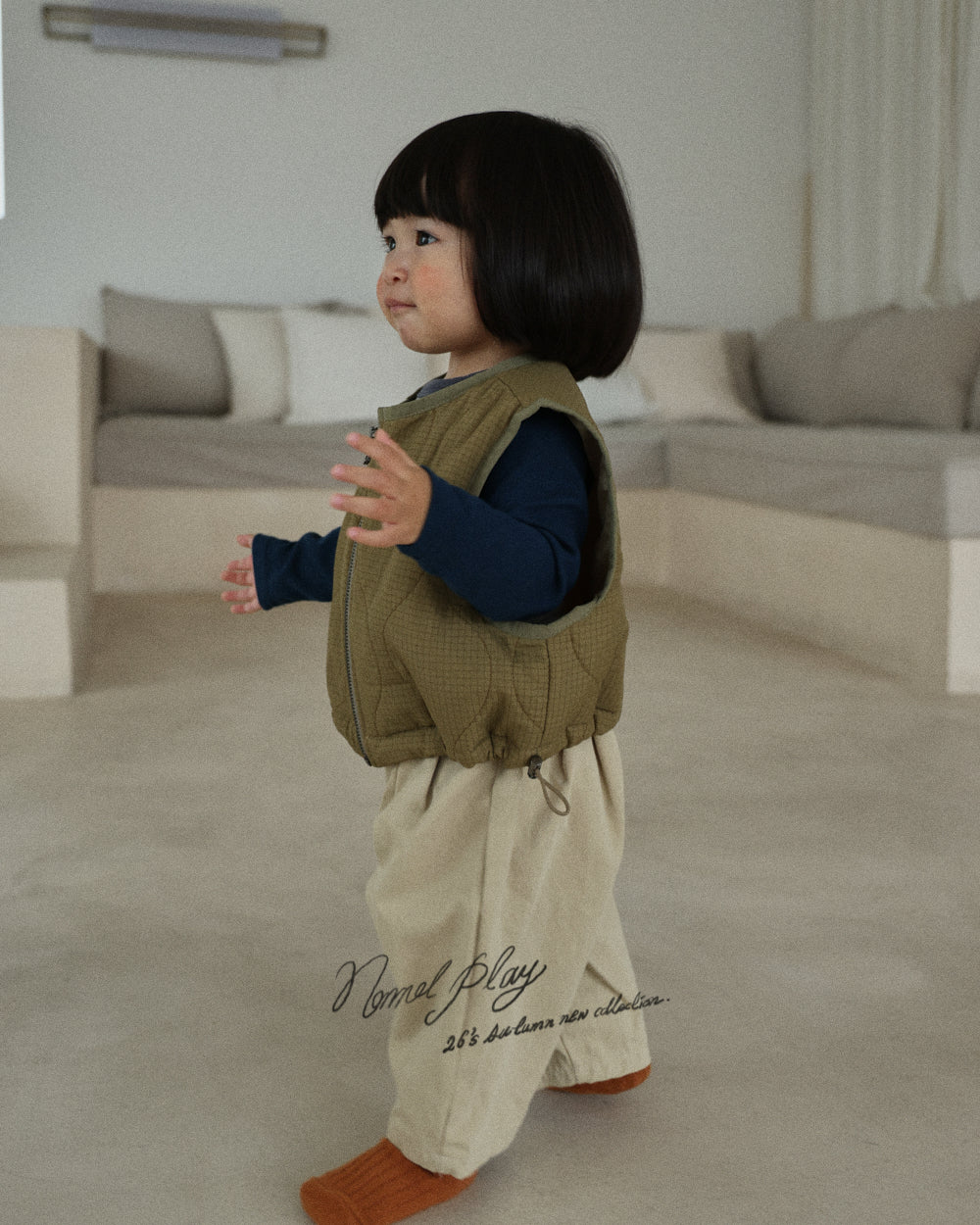 【PRE-ODER〆8.9(sun)】62.Honey Cropped Vest | normalplay