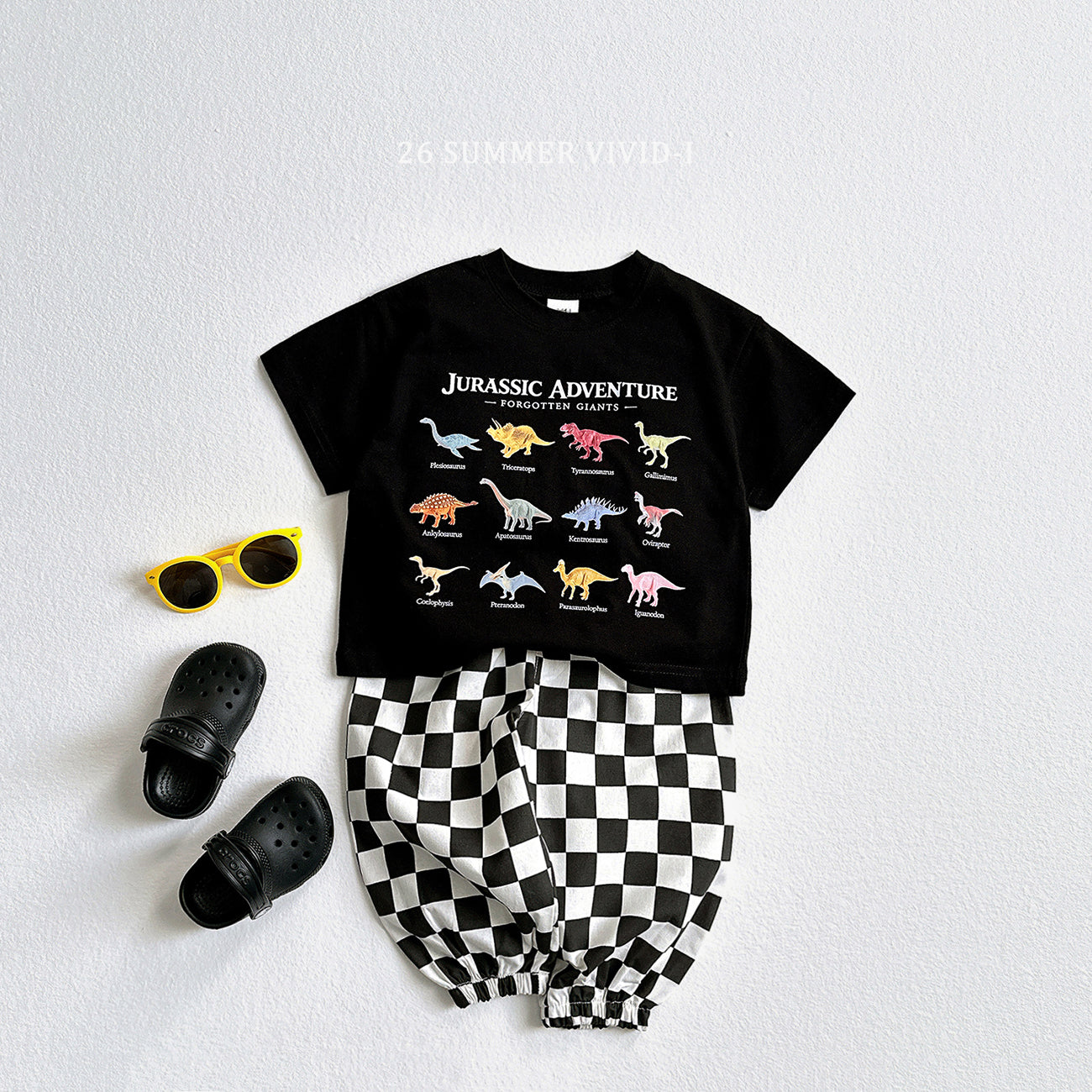【PREORDER受付終了、ご希望はお問い合わせください。】49.Little Dino ShortSleeve Tee