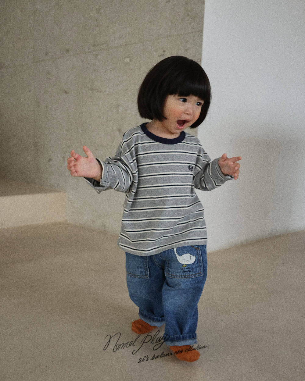 【PRE-ODER〆8.9(sun)】19.Day Stripe Tee | normalplay